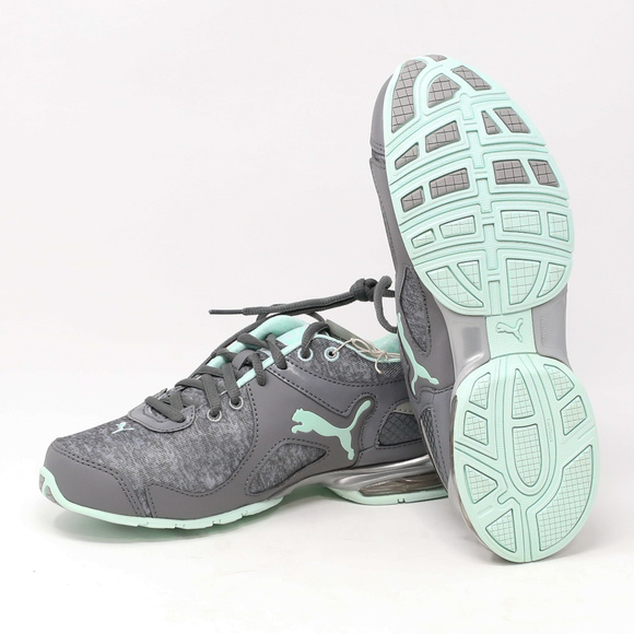 Puma Women's Cell Riaz Gray Athletic Sneakers - Picture 5 of 6
